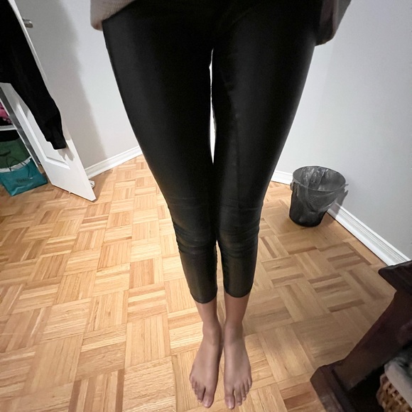 Winfred free faux ankle leather pants x-small - Picture 3 of 3
